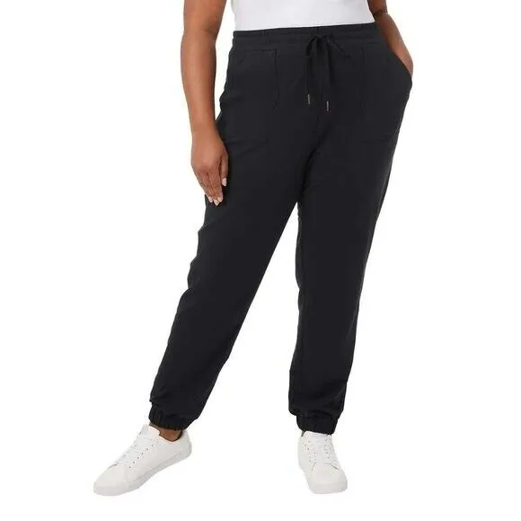 32 Degrees PLUS Soft Stretch Cotton Twill Active Pants Joggers