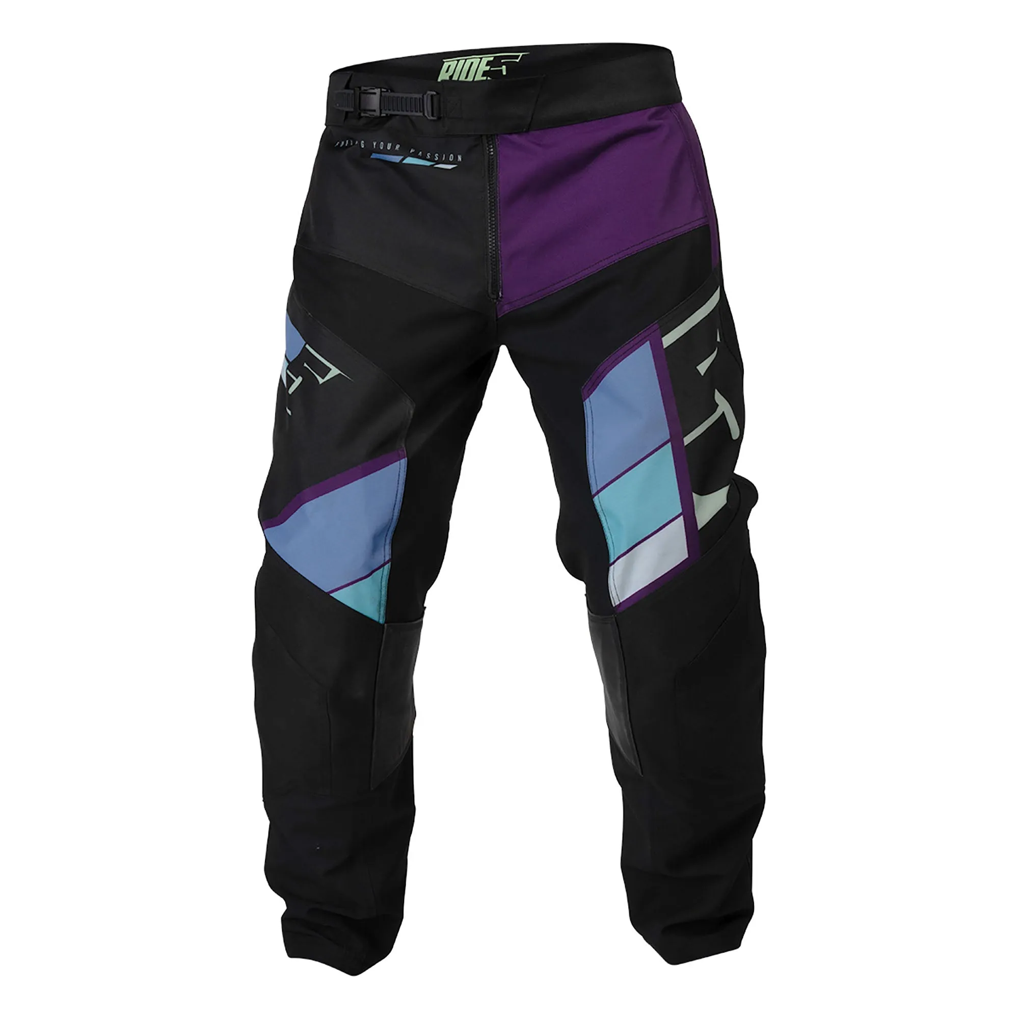 509  Ride 5 ITB Pants Breathable Vented Durable Leather Knee Overlay Ultraviolet