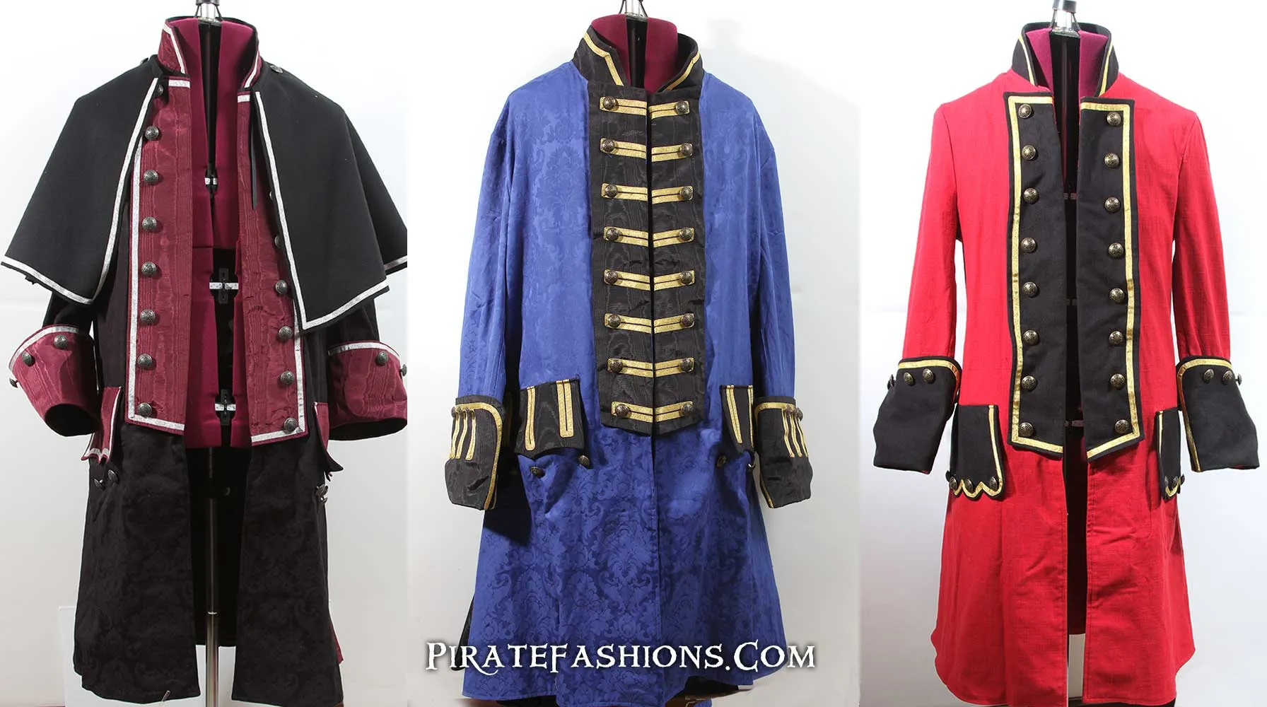 7 Seas Custom Pirate Coat