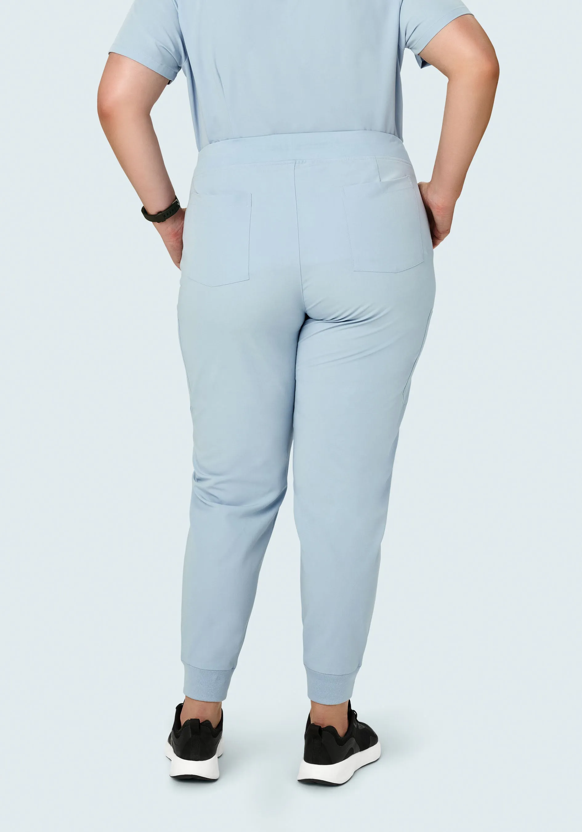 9 Pocket Joggers Powder Blue