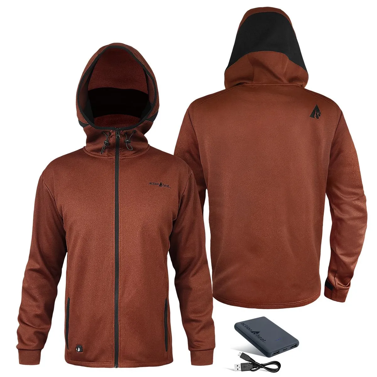 ActionHeat 5V Men's Slim Fit Battery Heated Hoodie