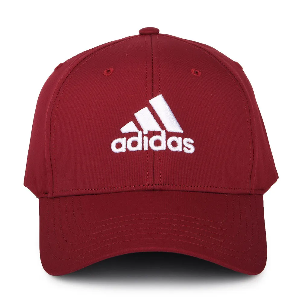 Adidas Hats Golf Performance Branded Baseball Cap - Burgundy