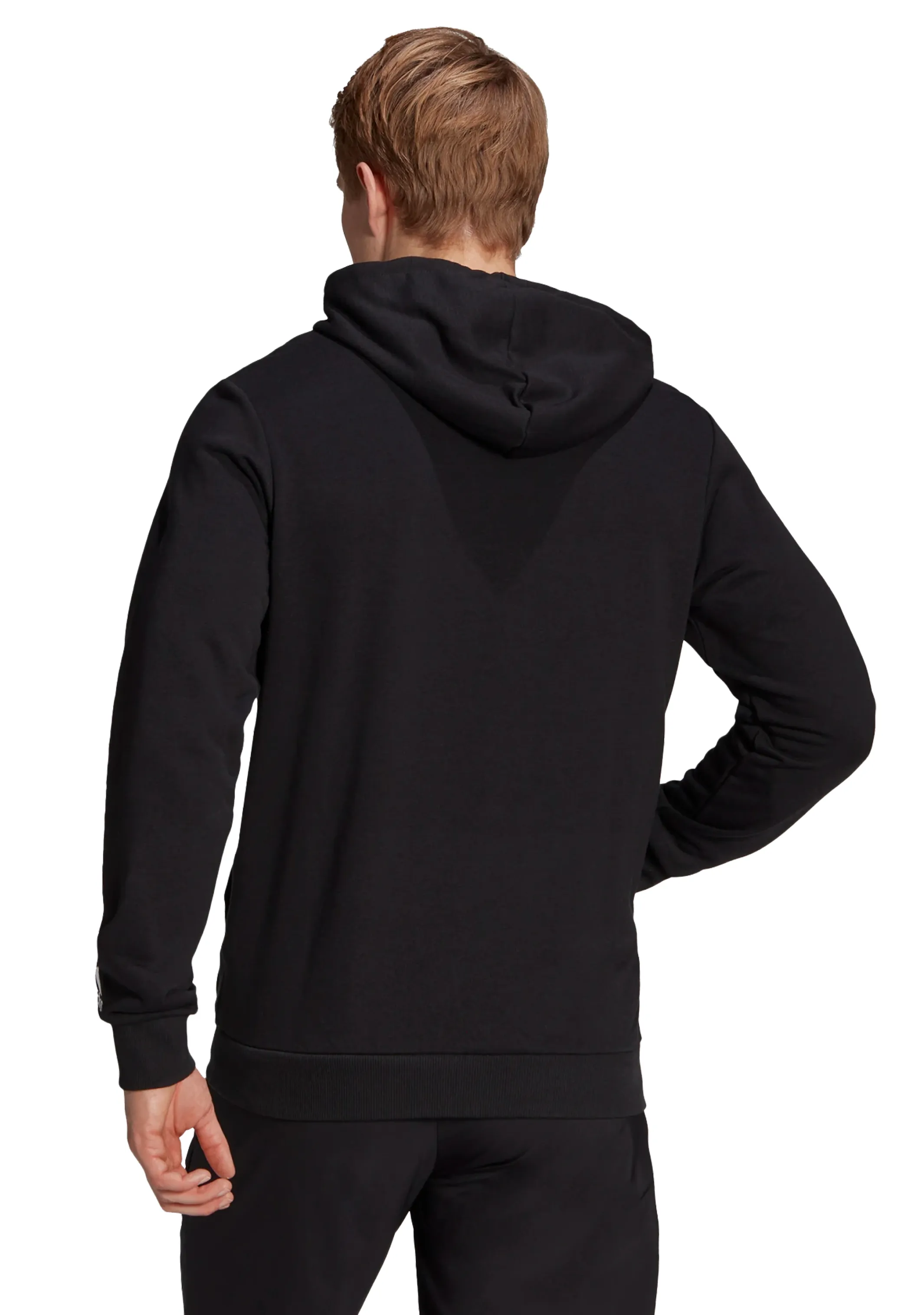 Adidas Mens Linear Logo Full Length Hoodie <br> GK9057