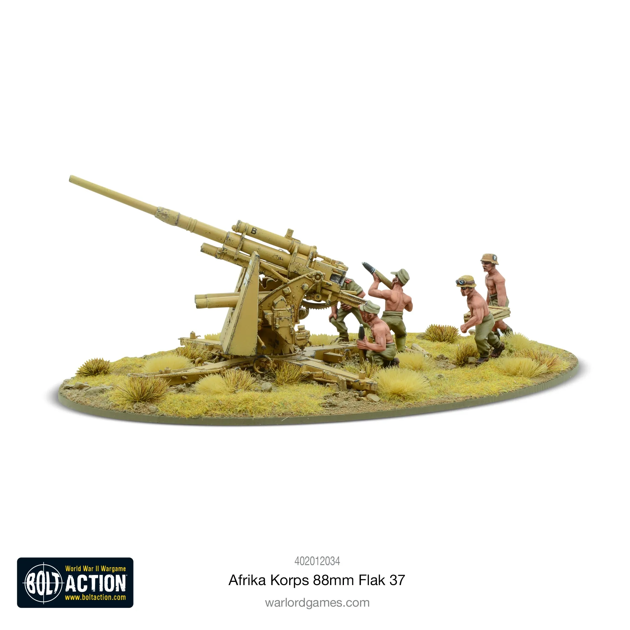 Afrika Korps 8.8cm Flak 37