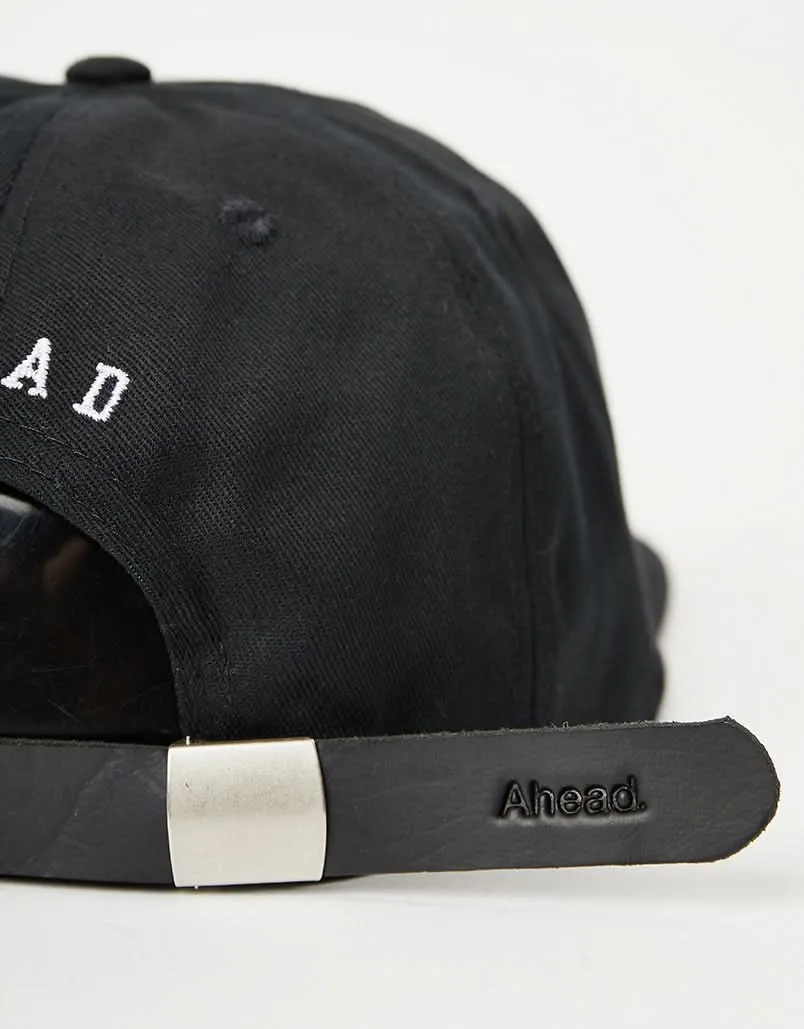 Ahead Worldwide Capital 3 Cotton Twill Strapback Cap - Black