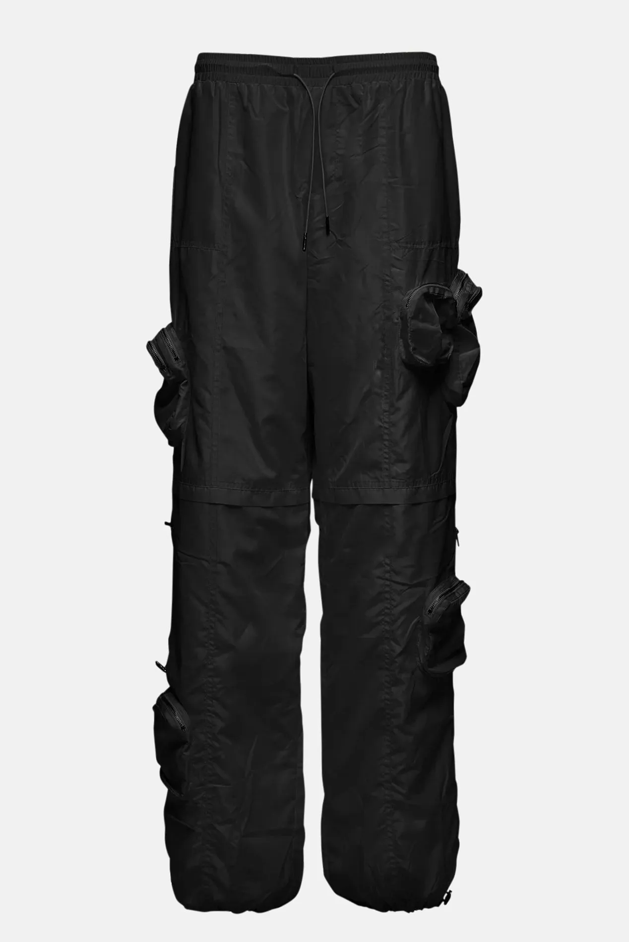 Alba Ruched Cargo Pant Black