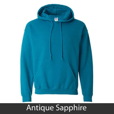 Alpha Chi Omega Hooded Sweatshirt  - Gildan 18500 - TWILL