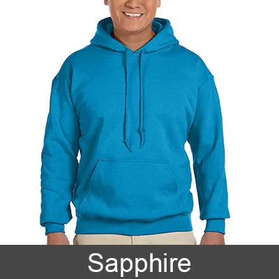 Alpha Epsilon Phi Hooded Sweatshirt - Gildan 18500 - TWILL