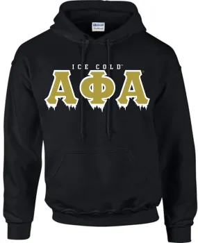 Alpha Ice Applique Hoodie