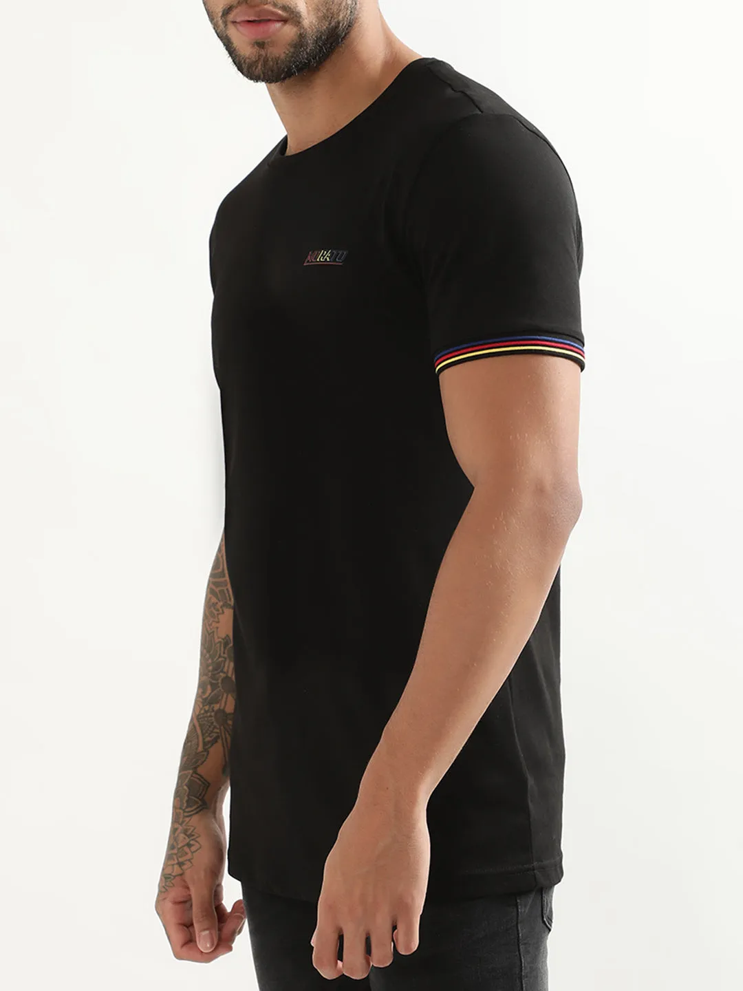 Antony Morato Black Slim Fit T-Shirt