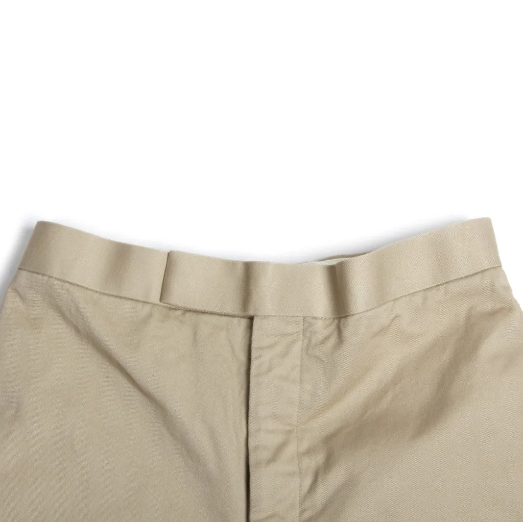 Back Strap Twill Chino