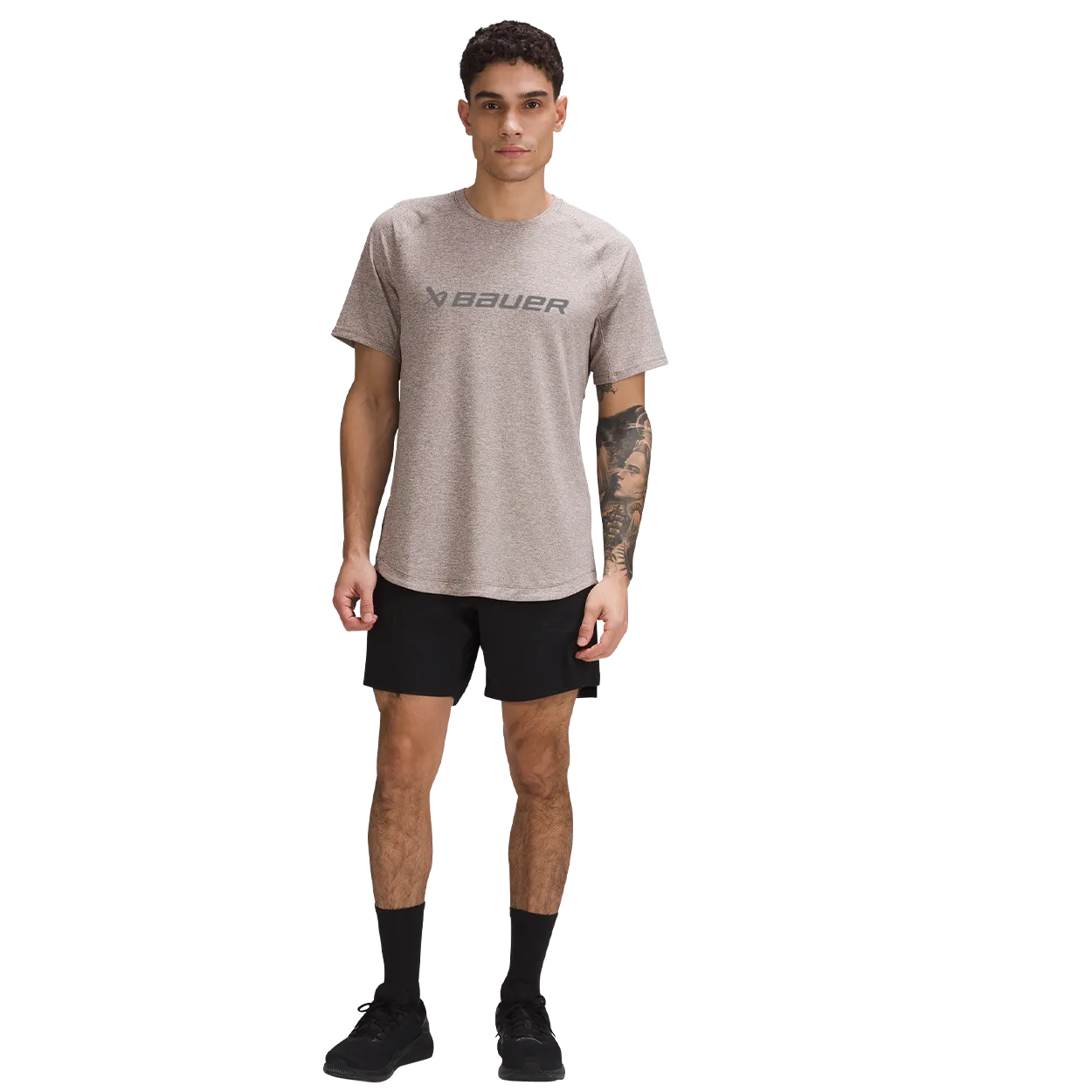 BAUER lululemon LICENSE TO TRAIN SHORT SLEEVE