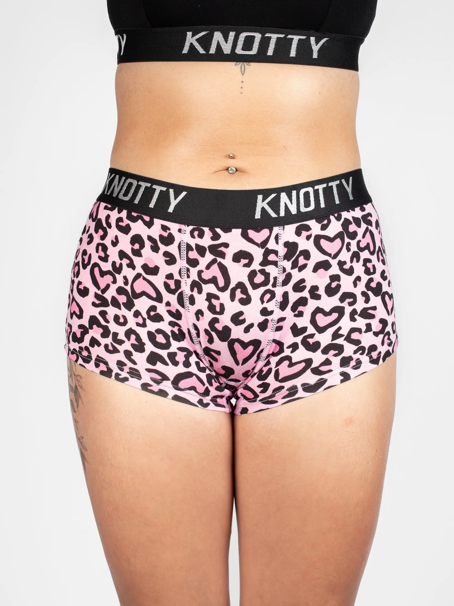 BeChill™ Leopard Hearts Boyshort