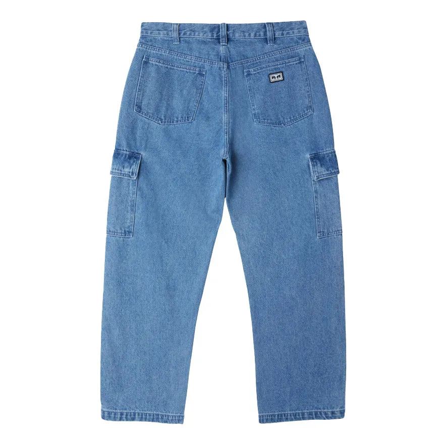 Bigwig cargo denim pant Light indigo