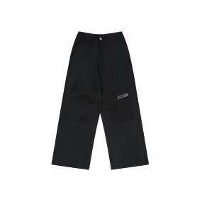 Black Oversized Cargo pants