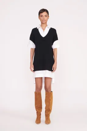 BRIDGET DRESS | BLACK WHITE