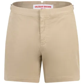 Bulldog Stretch Cotton Shorts Sand Dune Brown - SS24