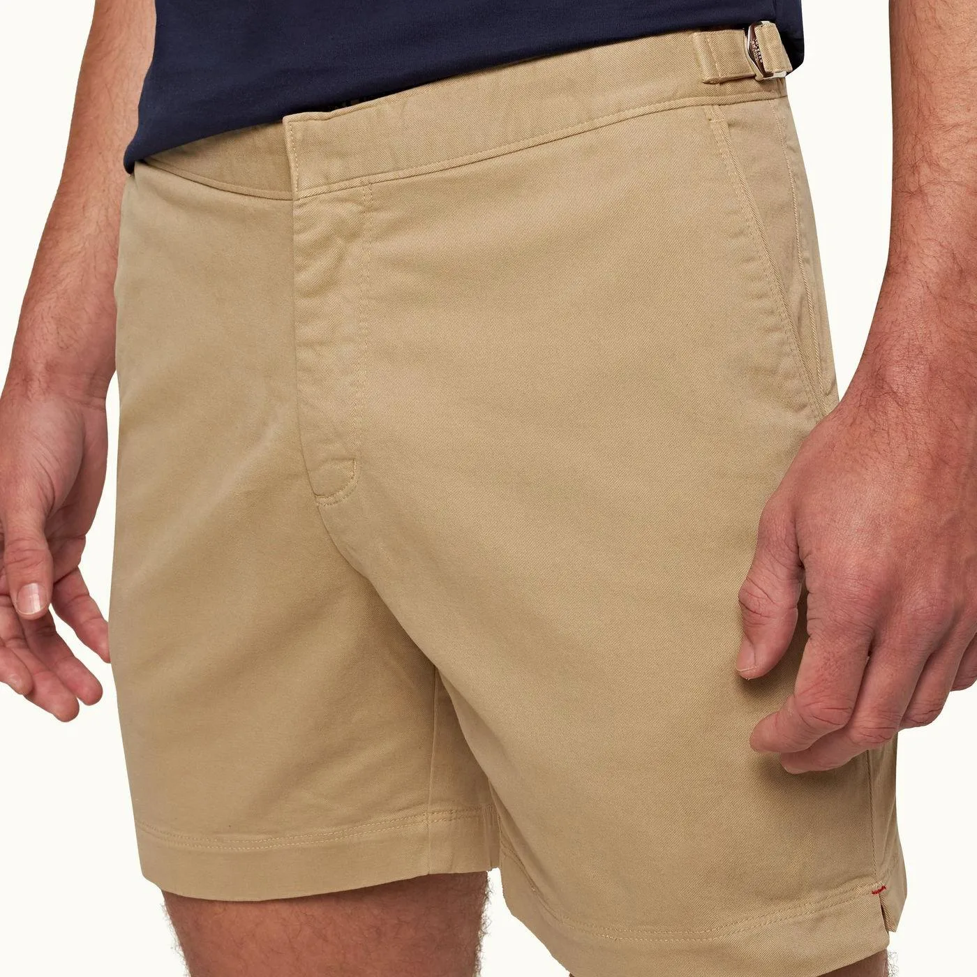 Bulldog Stretch Cotton Shorts Sand Dune Brown - SS24