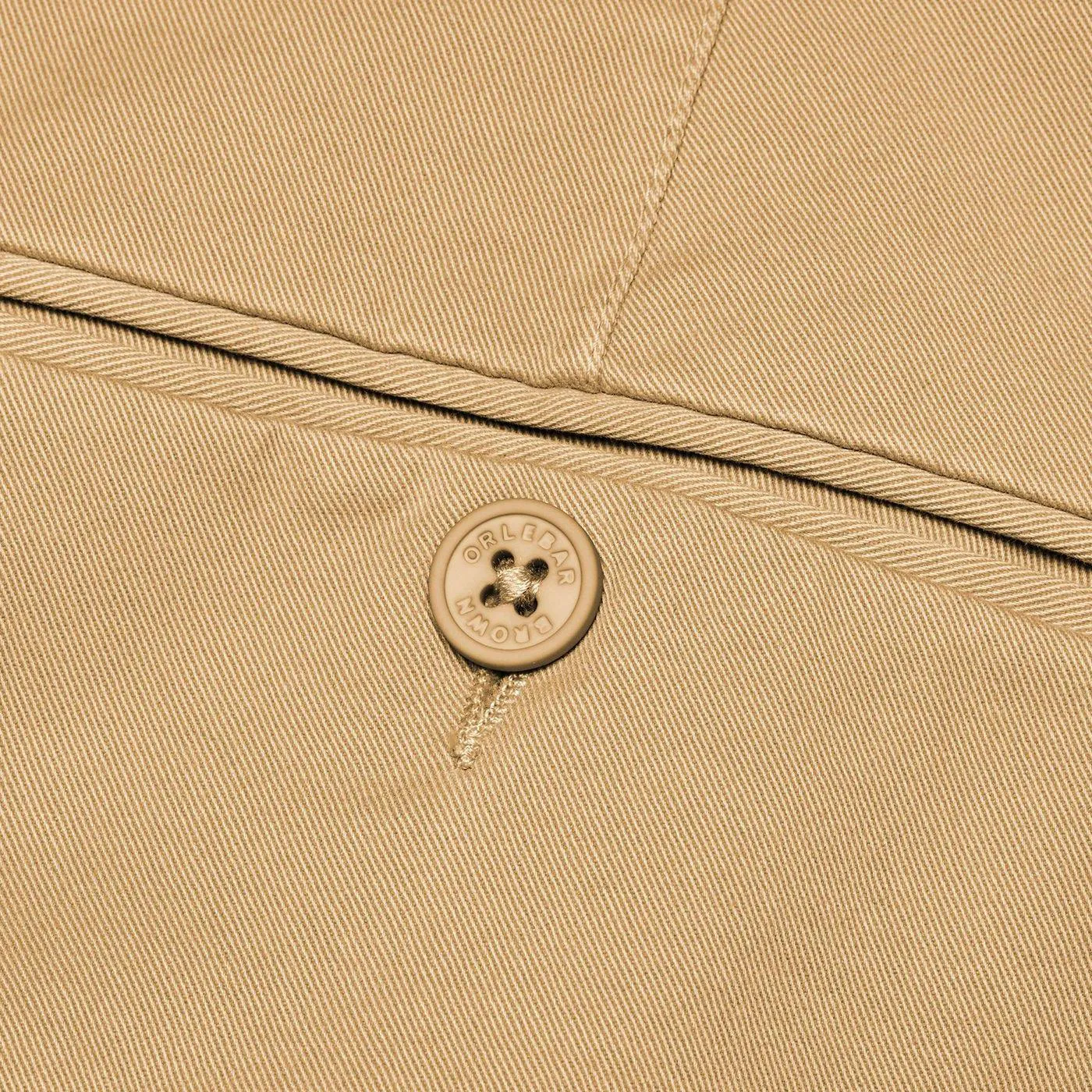 Bulldog Stretch Cotton Shorts Sand Dune Brown - SS24