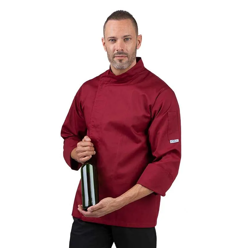 Burgundy Chef Coat - MANELLI