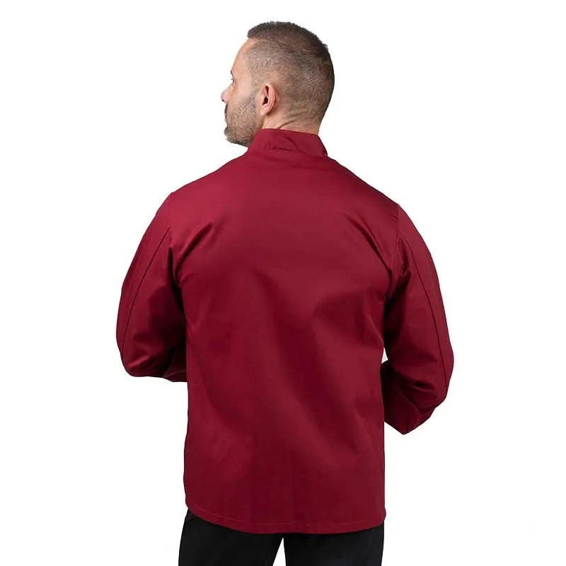 Burgundy Chef Coat - MANELLI