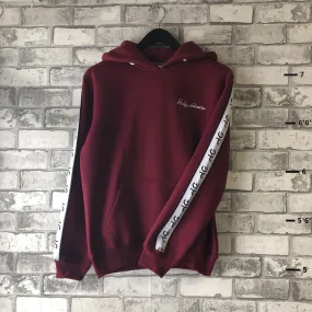 BURGUNDY SIGNATURE STRIPE TRACKSUIT