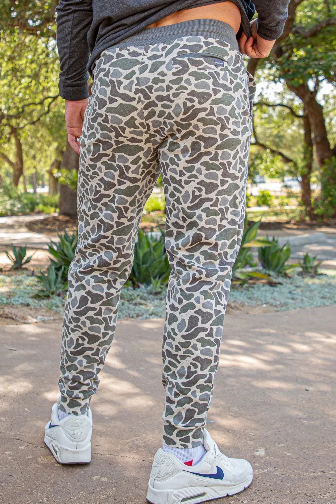 Burlebo Classic Deer Camo Fleece Jogger