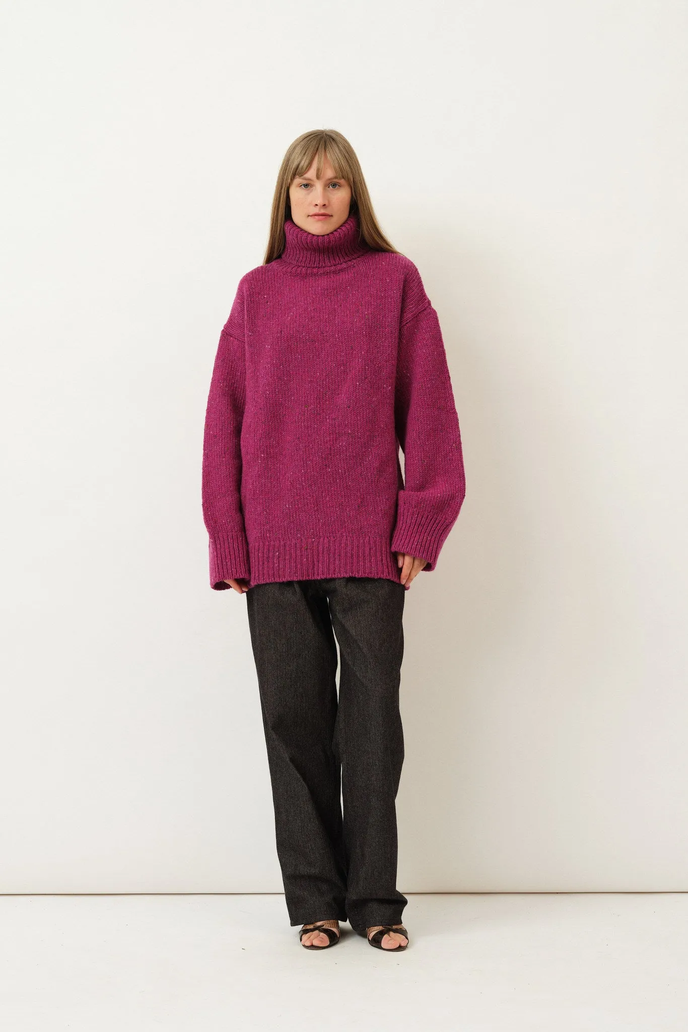 Camilla Sweater — Plum