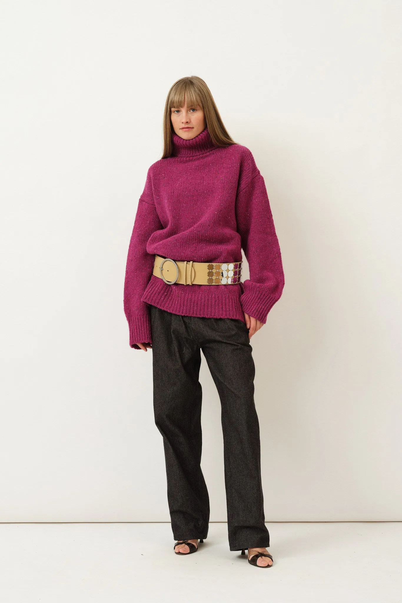 Camilla Sweater — Plum