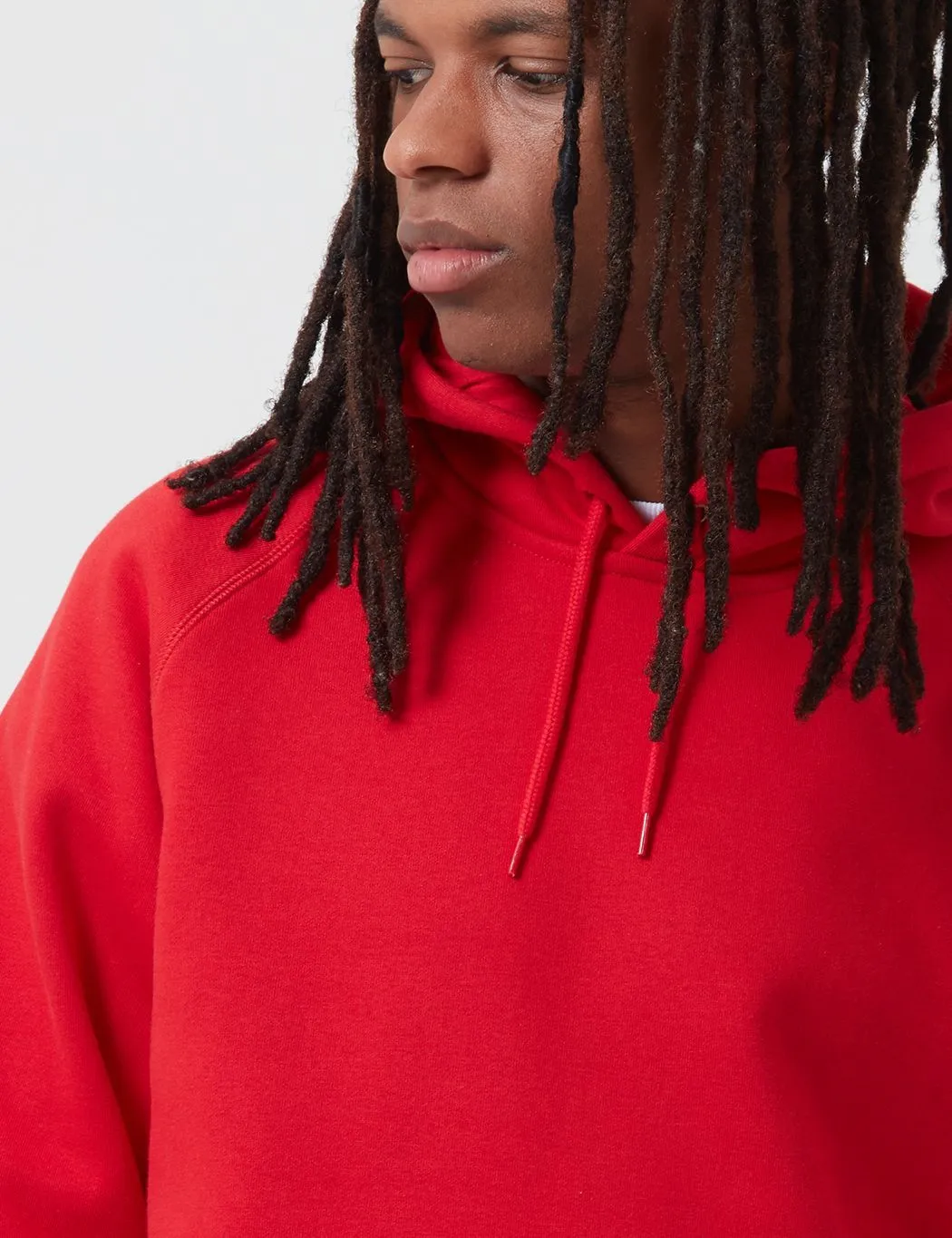 Carhartt-WIP Chase Hooded Sweatshirt - Etna Red