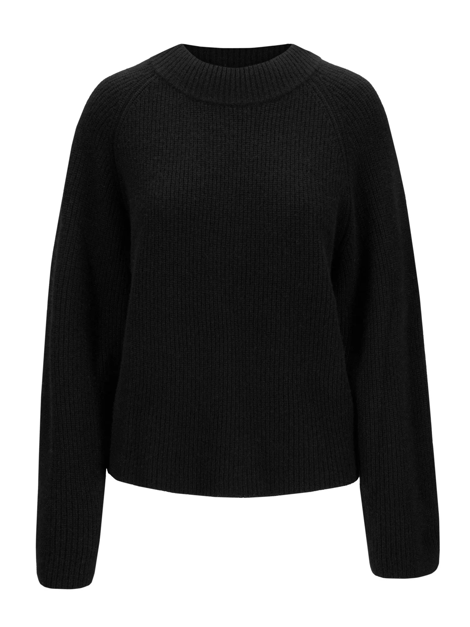 Cashmere sweater "Idun" - black