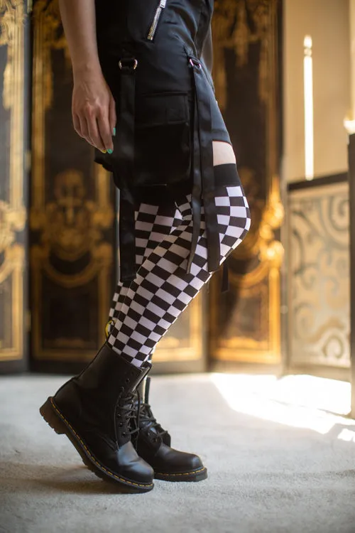 Checkered Over The Knee