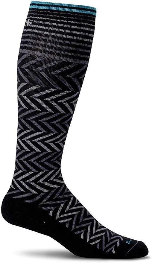 Chevron | Women's Moderate Compression Knee-High