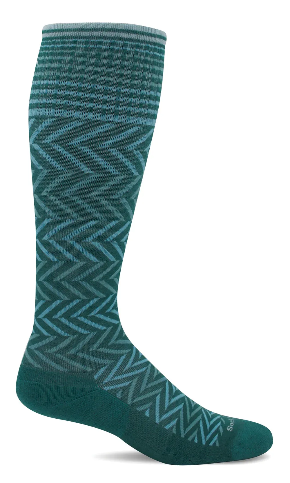 Chevron | Women's Moderate Compression Knee-High