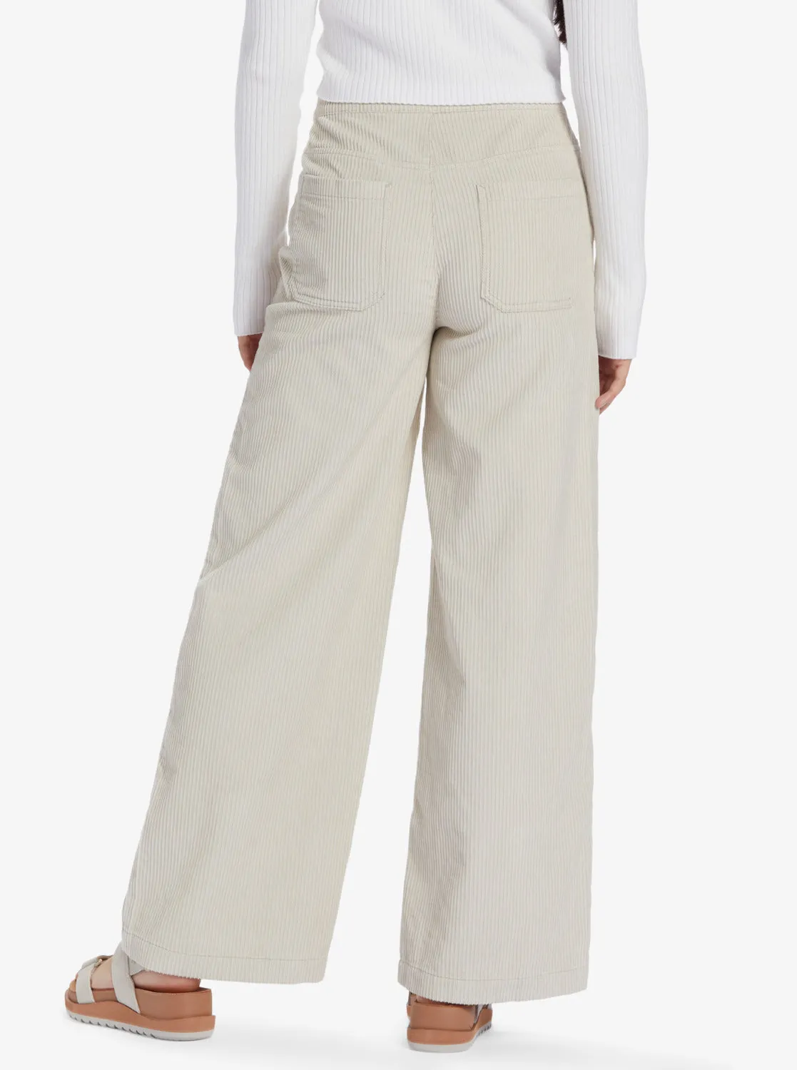 Chloe Kim Corduroy Pants - Pelican