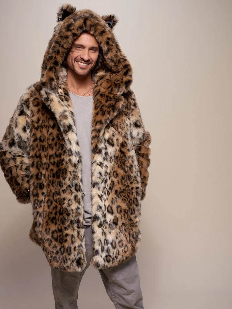 Classic Leopard Faux Fur Coat