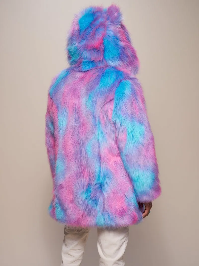 Classic Men's Faux Fur Coat | Cotton Candy Bear