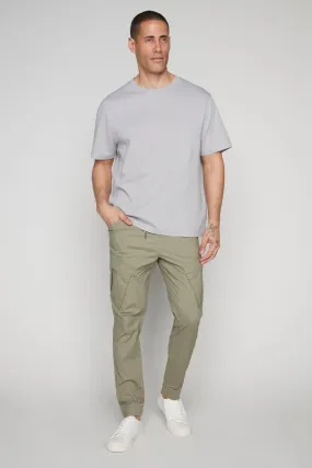 COHEN - 5 Pocket Stretch Poplin Cargo Jogger - Light Olive