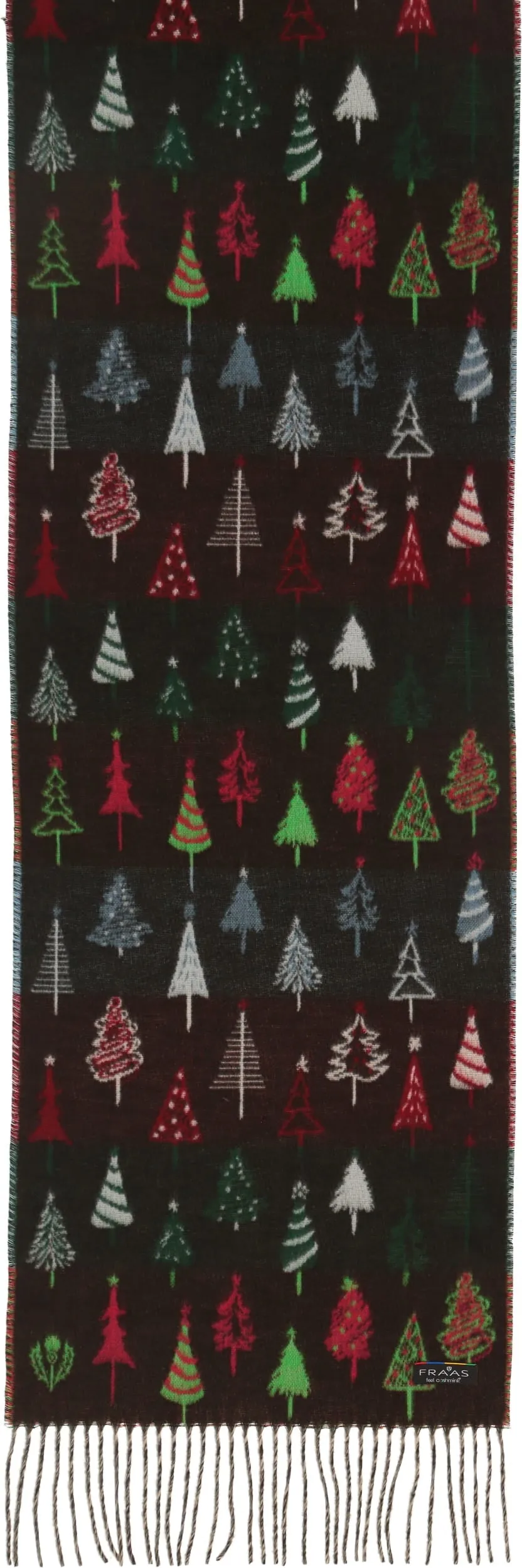 Colorful Fir Trees Cashmink® Scarf