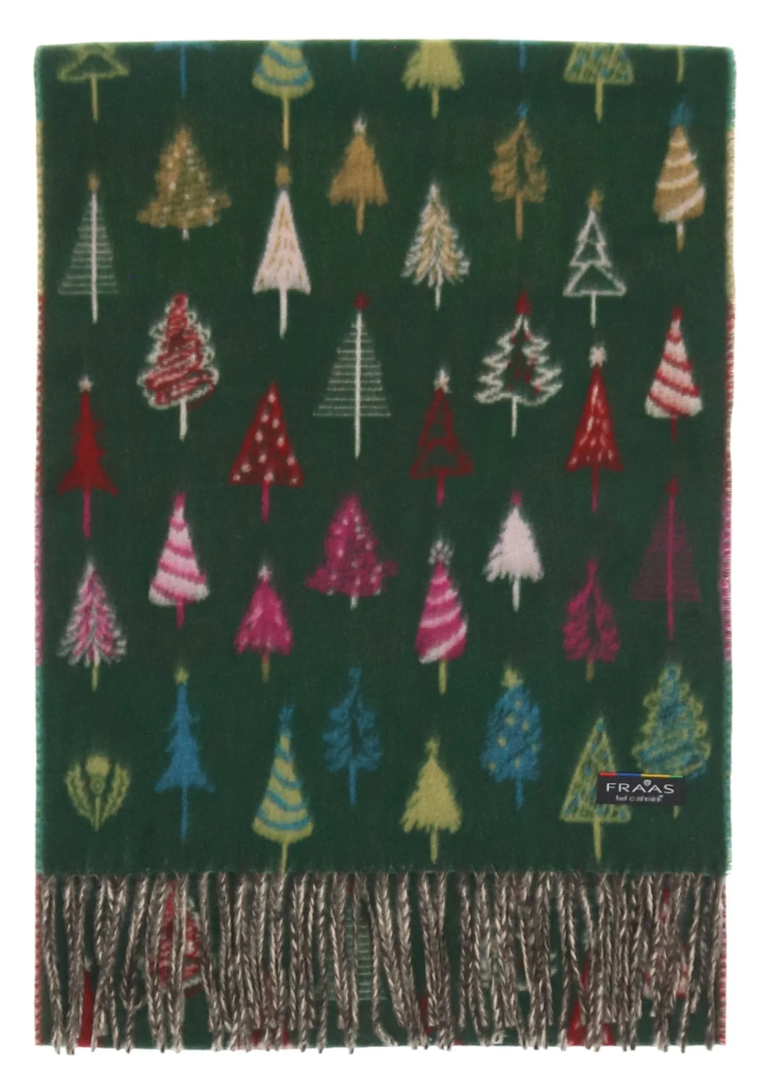 Colorful Fir Trees Cashmink® Scarf