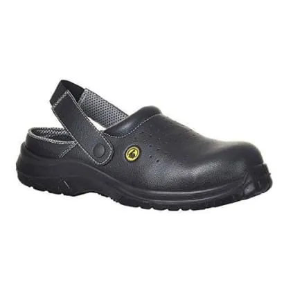 Composite lite ESD Microfibre Perforated Composite Safety Clog SB- FC03