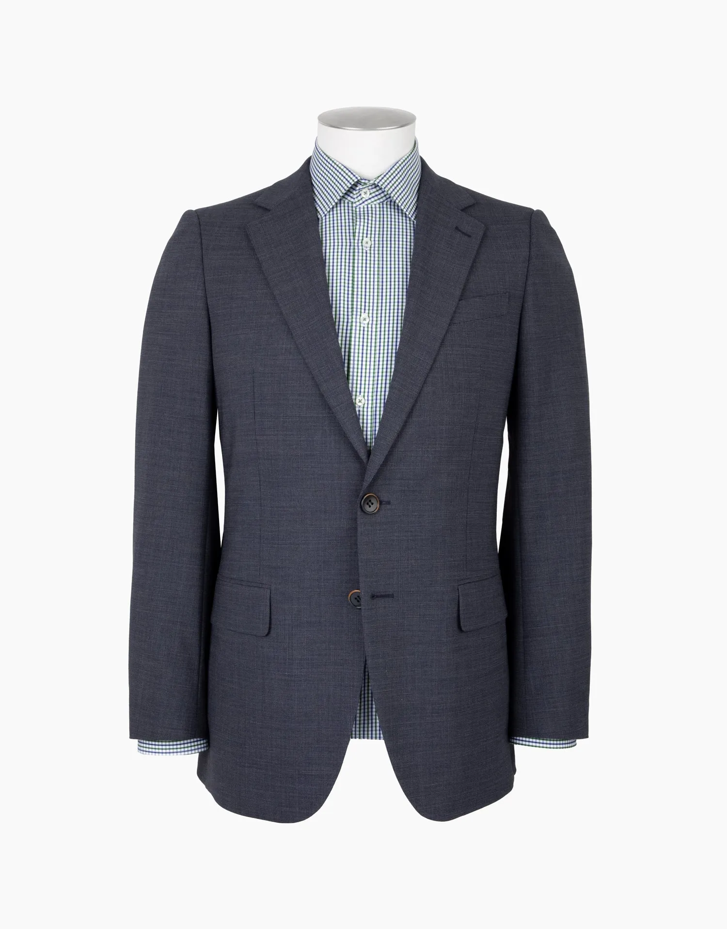 Cooper Navy Textured Stretch Two Piece Suit