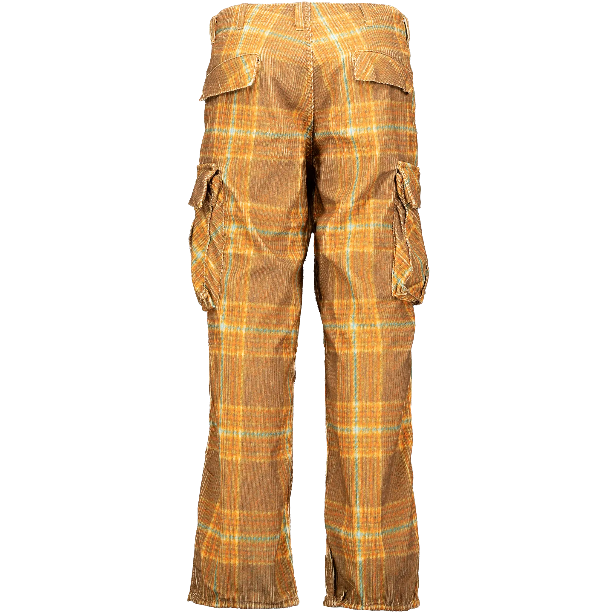 Corduroy Printed Cargo Pants Woven