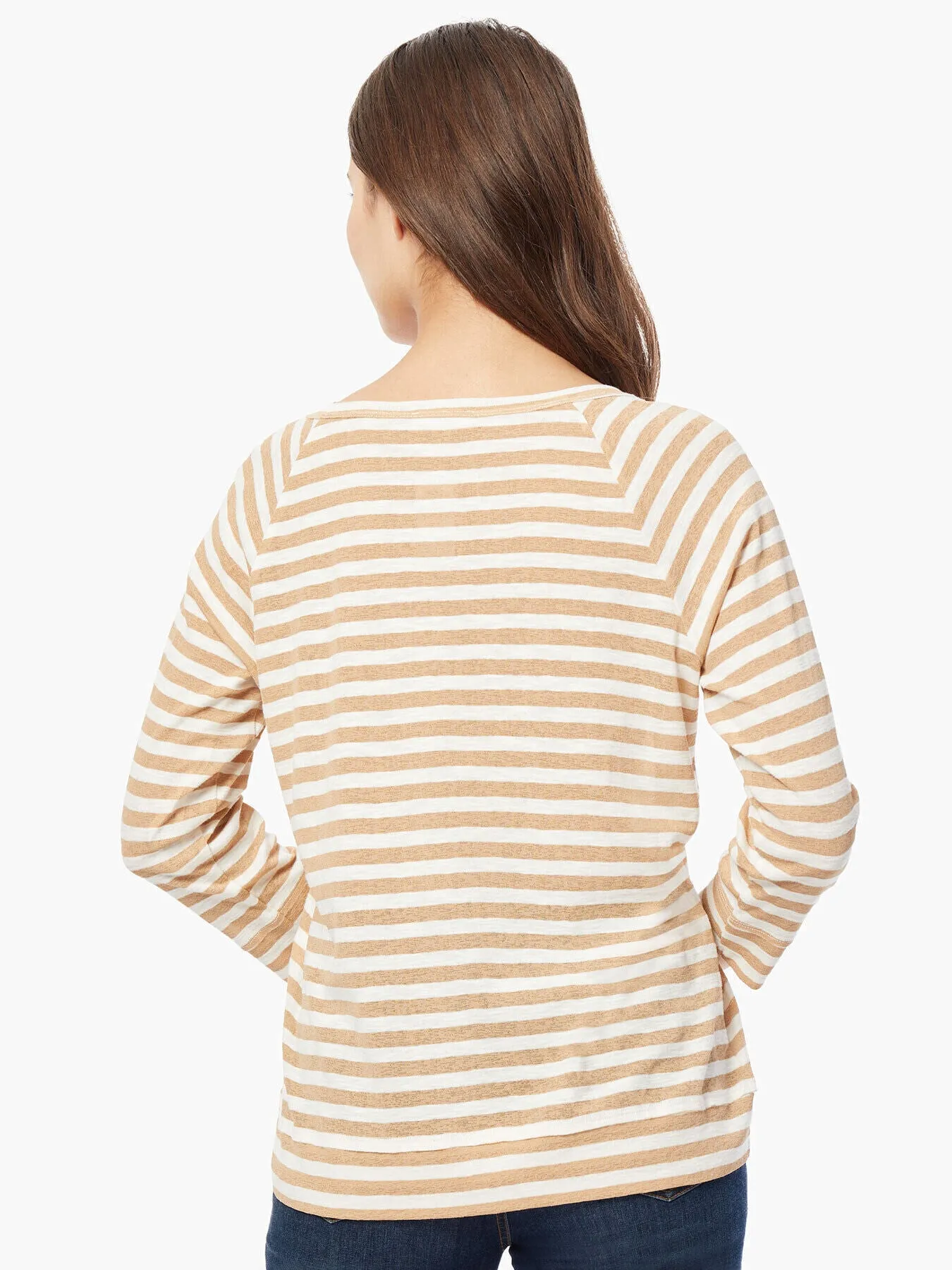 Crewneck Raglan Sedona Knit Top