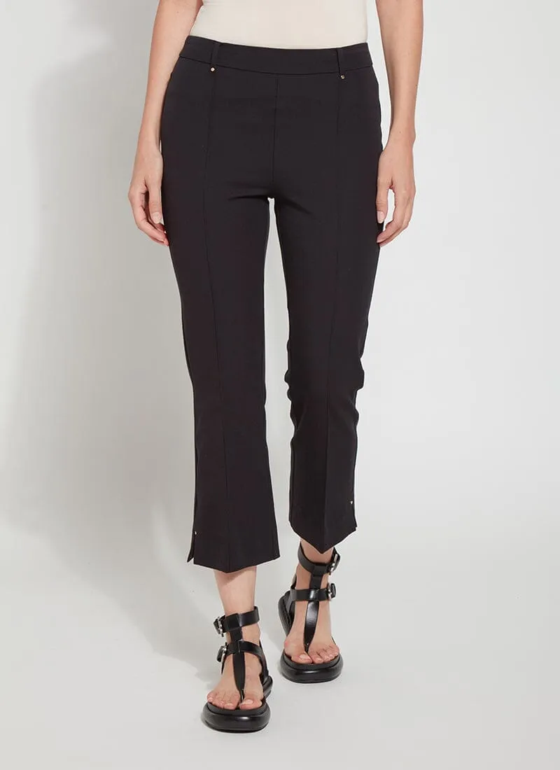 Cropped Amanda Bootcut - Black (25" Inseam)