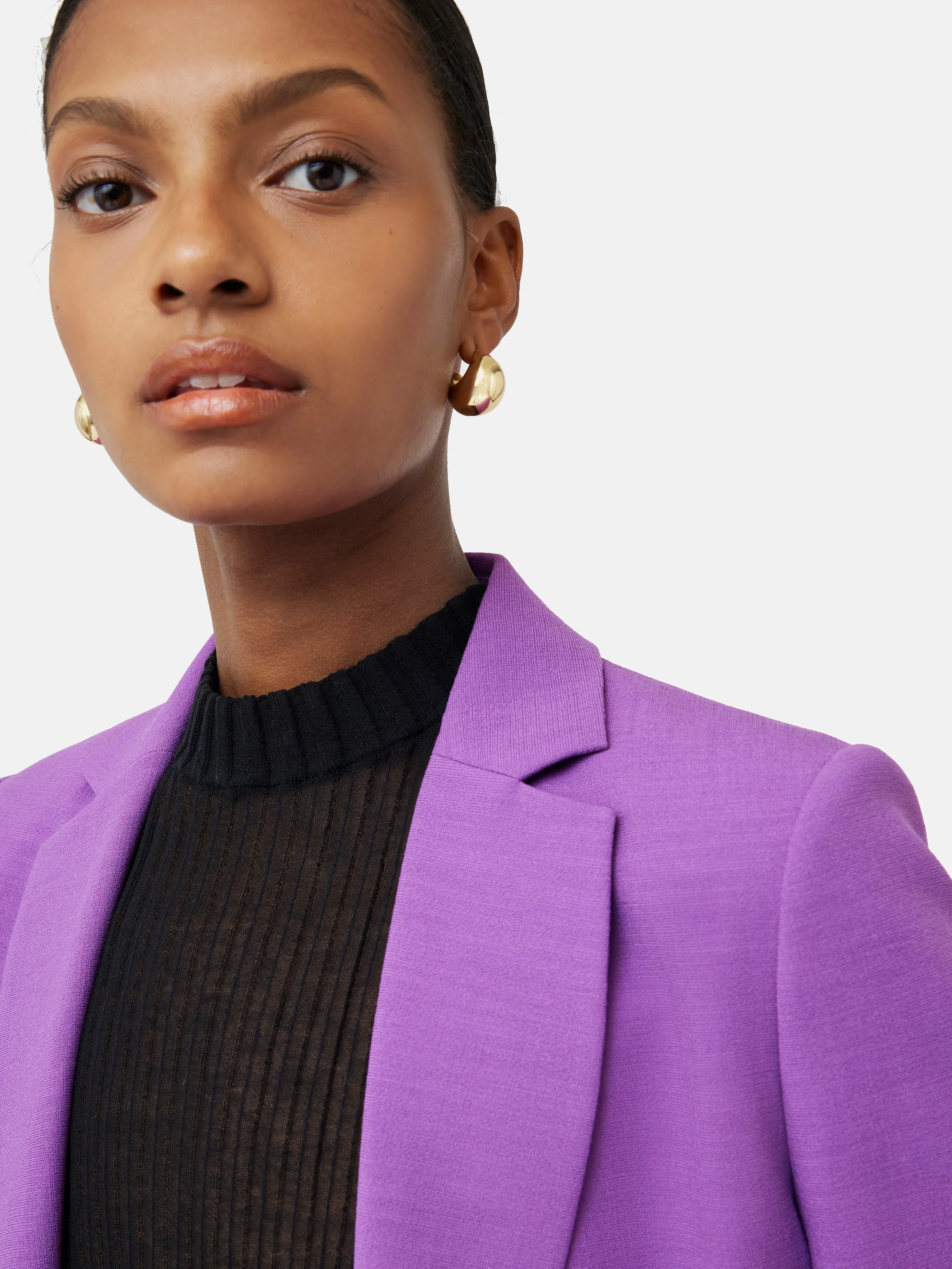 Crosshatch Knox Blazer | Purple