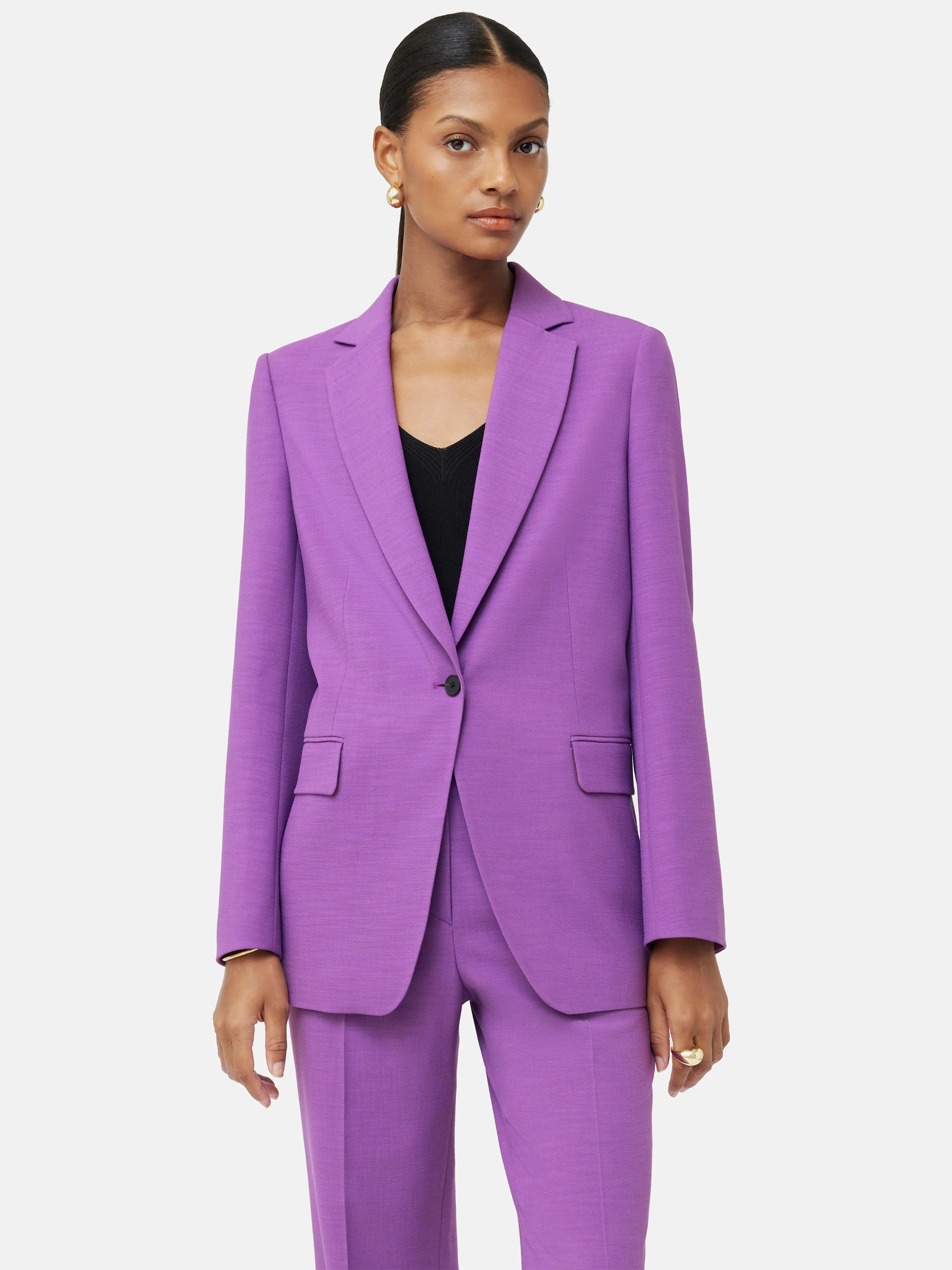 Crosshatch Knox Blazer | Purple