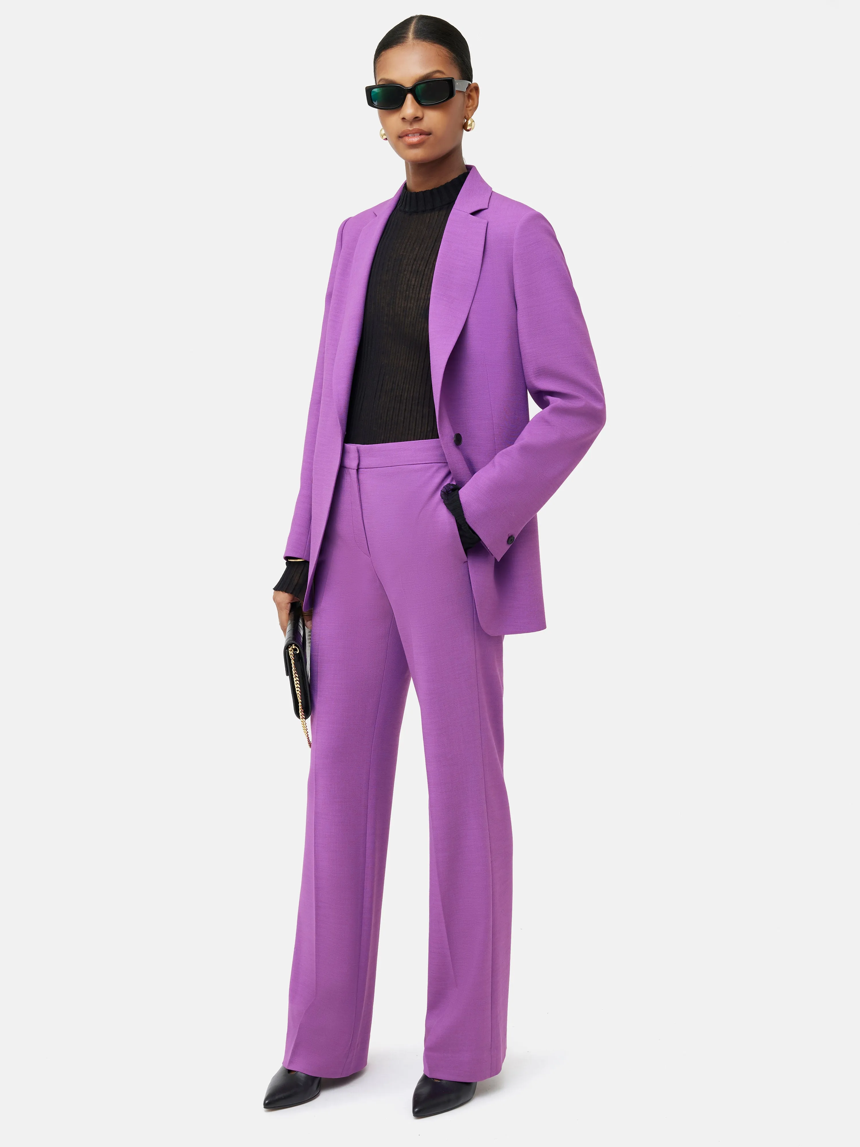 Crosshatch Knox Blazer | Purple