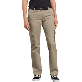 Dickies Stretch Cargo Women's Work Pant FP888DS - Beige