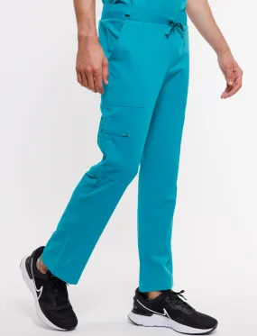 Essential Multi-Pocket Scrub Pants - Sydney Teal